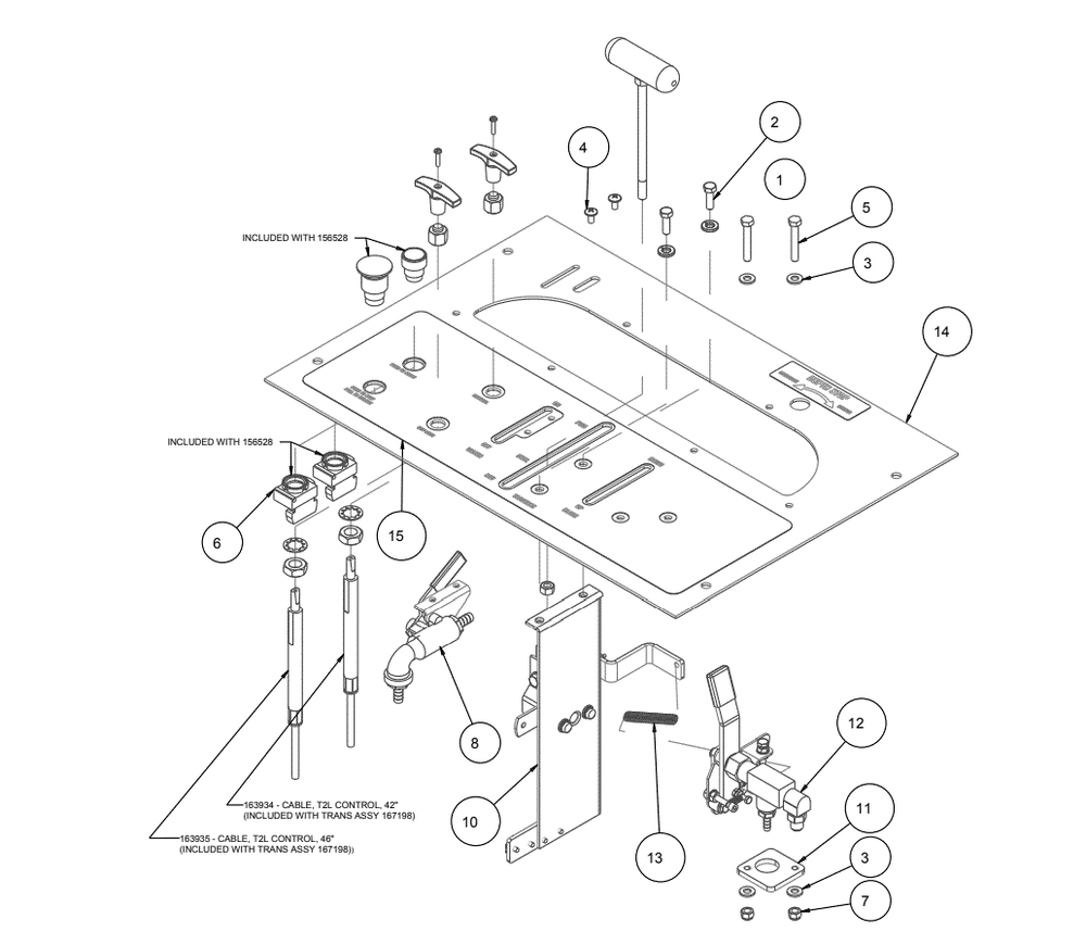 Section 11 Diagram and Parts List for MK-4020B 167439-20 MK Diamond Concrete Saw